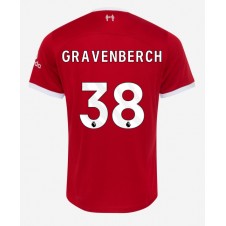 Liverpool Ryan Gravenberch #38 Hjemmedrakt 2023-24 Kortermet